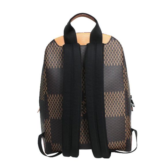 Louis Vuitton Backpack Campus Damier Giant Monogram Brown Black Hardware - Picture 3 of 8